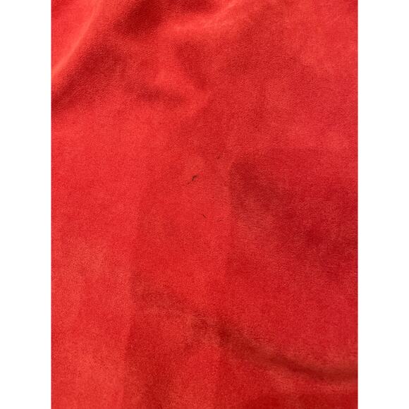 Alfred Dunner Pants Women’s Size 14 Brick Red Pull-on Elastic Waist Pockets - Picture 3 of 4